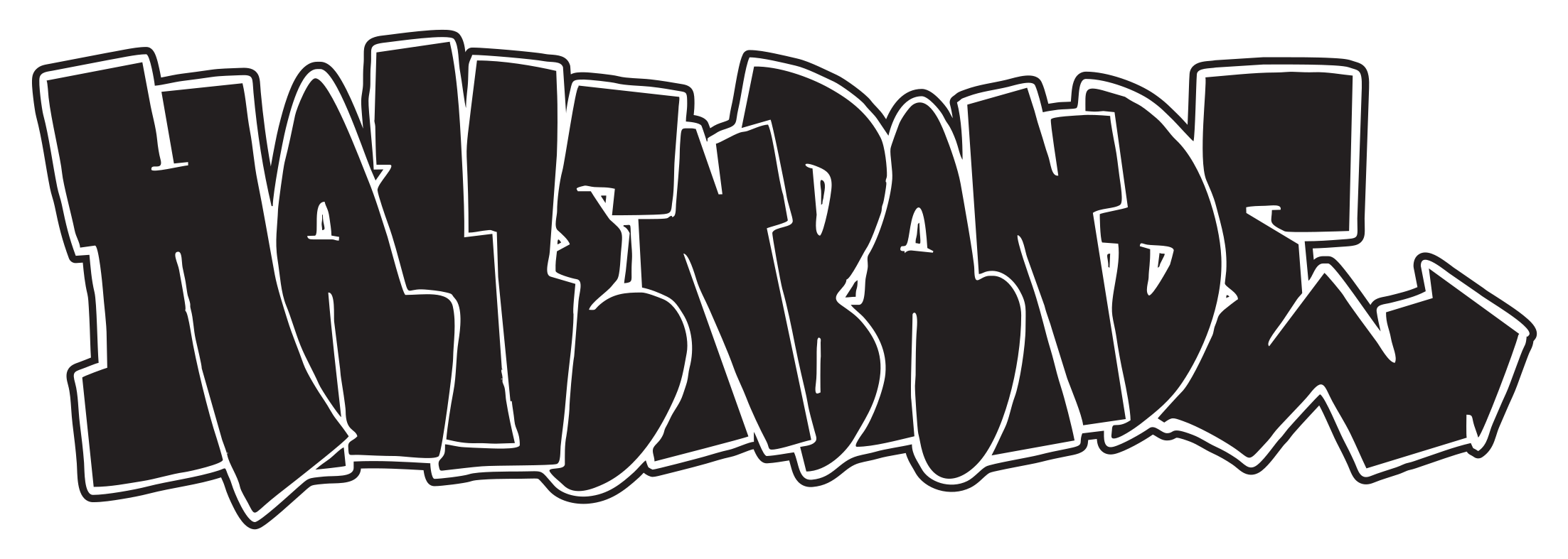 Hallenbande Logo